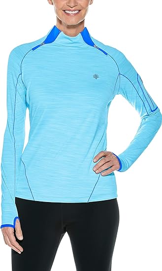 Coolibar UPF 50+ Women's Geneva Quick-Zip Rash Guard