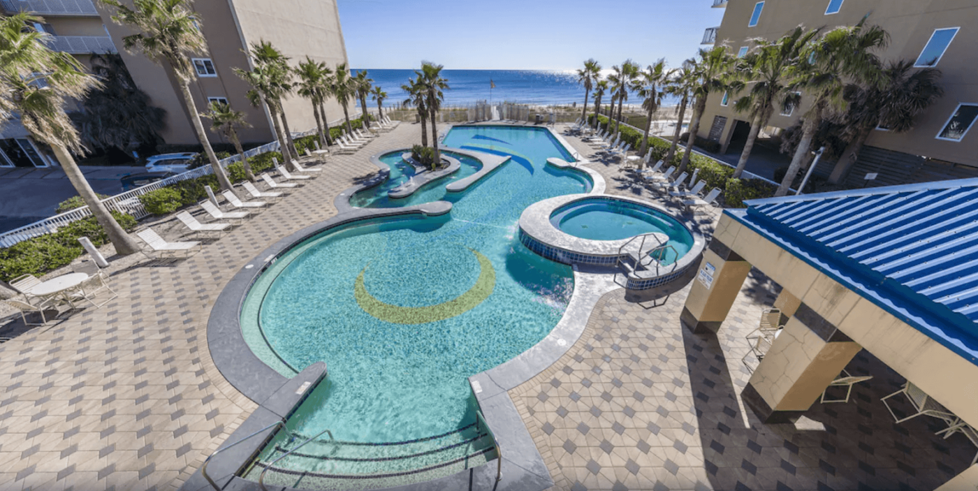 Crystal Tower Gulf Shores Hotels on the Beach with Balcony Image 1