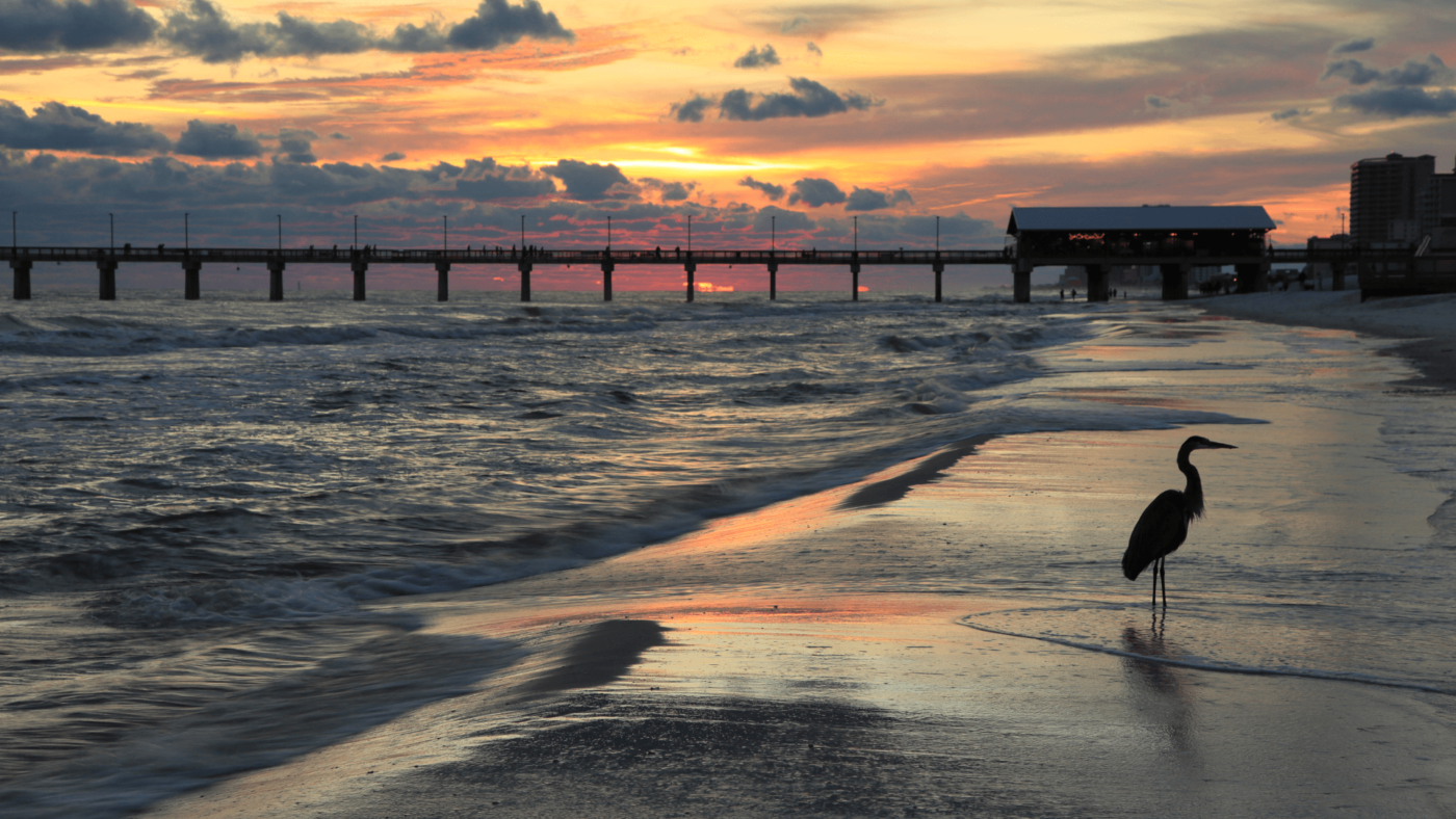 Orange Beach, Alabama with Pier