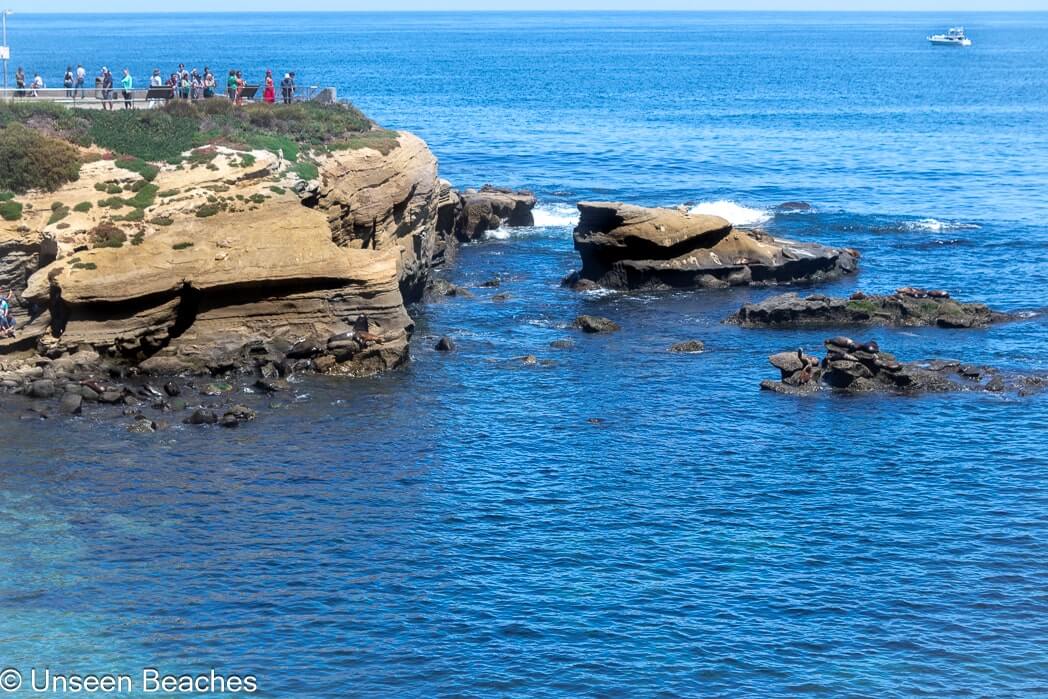 La Jolla Cove Cliff in California