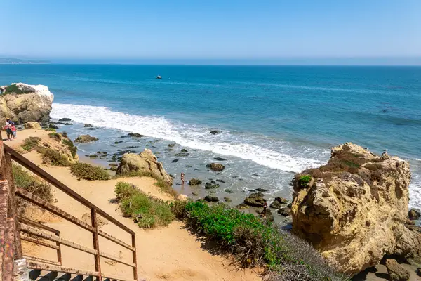 Stairs-leading-to-El-Matador-State-Beach
