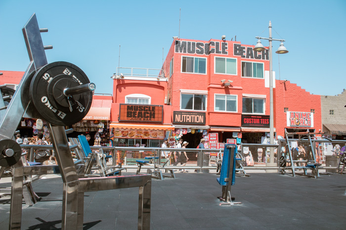 Muscle Beach in Venice