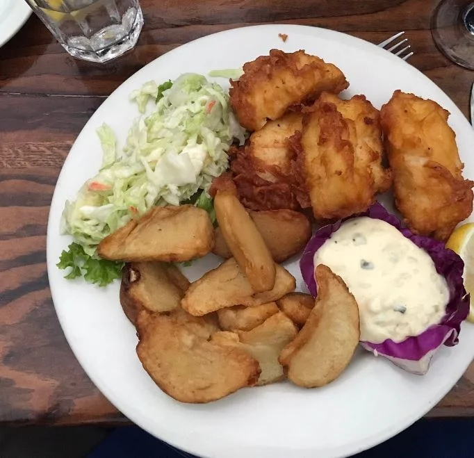 Alaskan Halibut and Chips